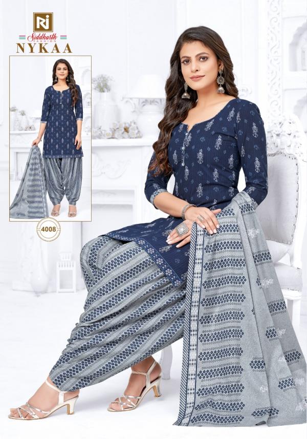 siddharth-nykaa-vol-4 Cotton Designer Exclusive Patiyala Dress Material